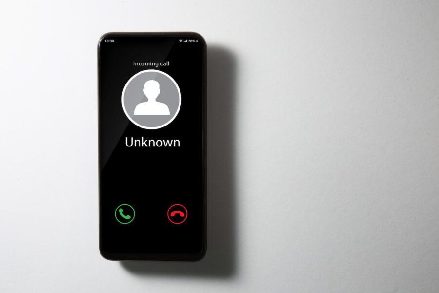 unknown phone call suggestive of life insurance scam