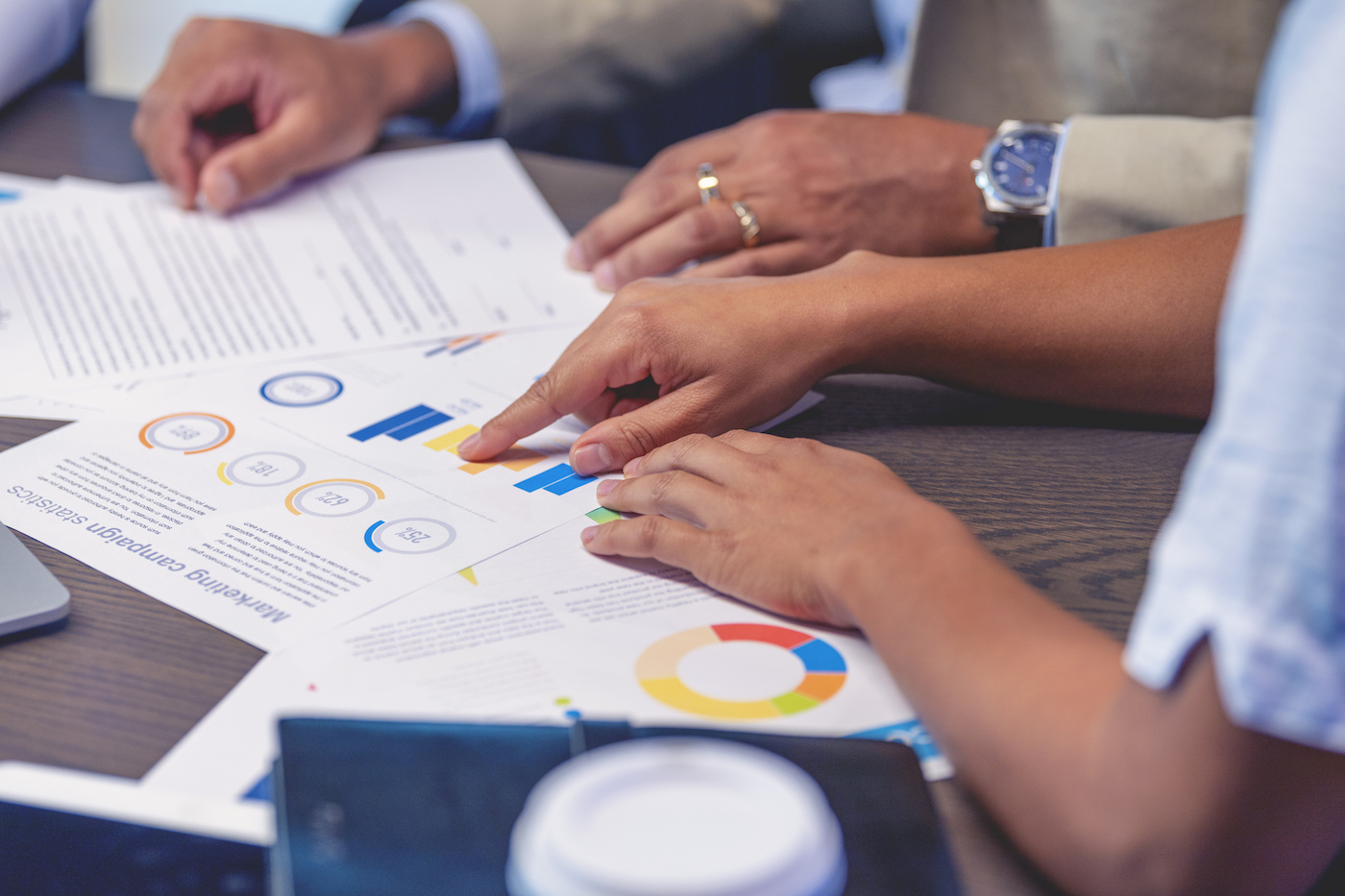 Investment Illusion team meeting